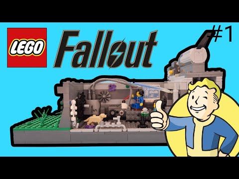Видео: Построил СЕКРЕТНЫЙ бункер Fallout Shelter из ЛЕГО