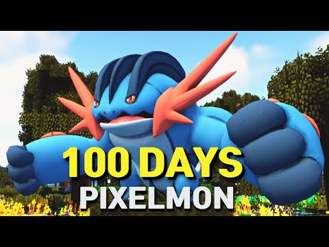 Видео: 100 дней в Minecraft Pixelmon: Эпическая история