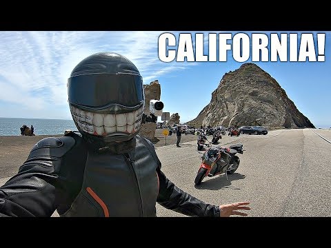 Видео: По Калифорнии на BMW S1000R | Путешествие в Америку