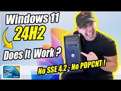 Видео: Как запустить Windows 11 на старых компьютерах без поддержки SSE 4.2 и POPCNT!