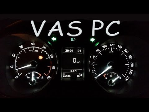 Видео: Volkswagen Passat на примере VAS PC. Адаптация DSG коробки