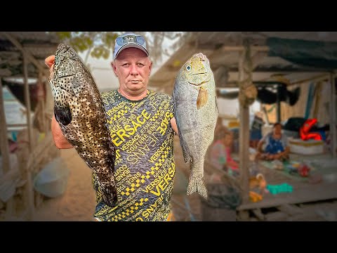 Видео: МНОГООБРАЗИЕ УЛИЧНОЙ ЕДЫ !  ТАЙСКИЙ РЫБНЫЙ РЫНОК 
 #рыба #уличная #еда