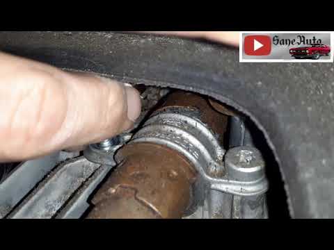 Видео: Замена втулок рулевой колонки (люфт в рычаге переключения передач) на грузовике Ford Van F150 E25...