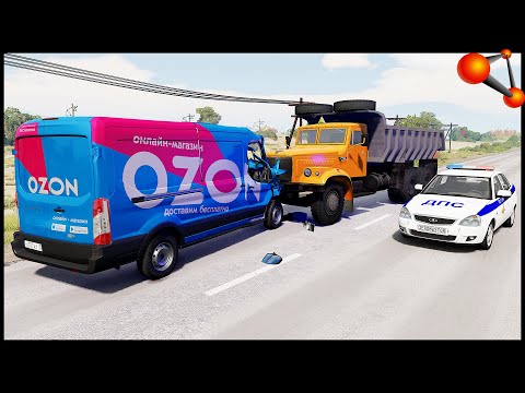 Видео: ХУДШАЯ ДОСТАВКА! Что С ТОВАРОМ? - BeamNg Drive