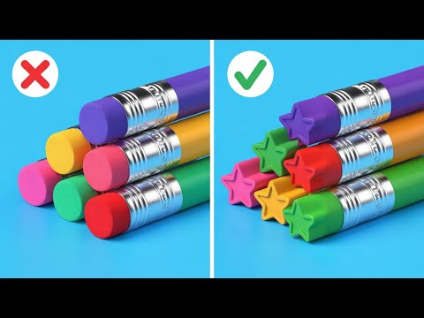 Видео: Учитесь умнее! 💪🏼 Лучшие лайфхаки для школы от 123GO!