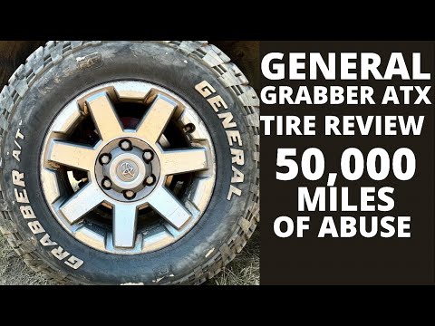 Видео: General Grabber ATX 50 тыс. миль жестокого обращения — обзор шин