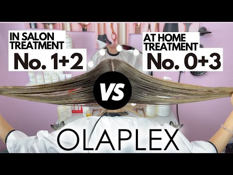 Видео: ЧТО ТАКОЕ OLAPLEX? (САЛОННЫЕ ПРОЦЕДУРЫ Olaplex №1 и №2 против ДОМАШНИХ ПРОЦЕДУР №0 и №3)