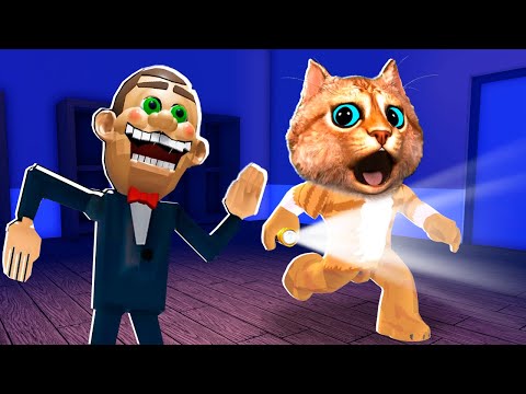 Видео: КУКЛА АНИМАТРОНИК в РОБЛОКС побег от Мистера Фанни ROBLOX Escape Mr Funny's ToyShop Весёлый Кот
