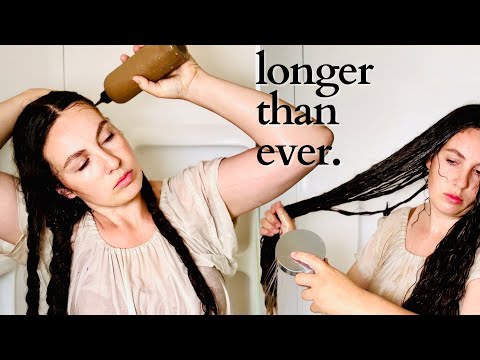 Видео: Эта натуральная процедура мытья волос отрастила мои волосы до длины бедер!