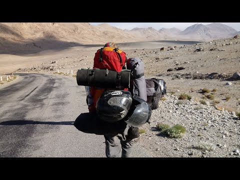 Видео: Путешествие на скутере по Памиру. Way of the Pamir