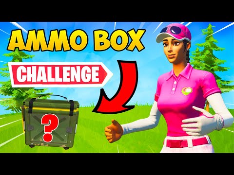 Видео: AMMO BOX ПРЕДИЗВИКАТЕЛСТВО ВЪВ FORTNITE