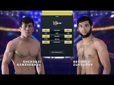 Видео: Шергазы Кенжебаев vs. Бехруз Зухуров | Shergazy Kenjebaev vs. Bekhruz Zugurov | ACA 184