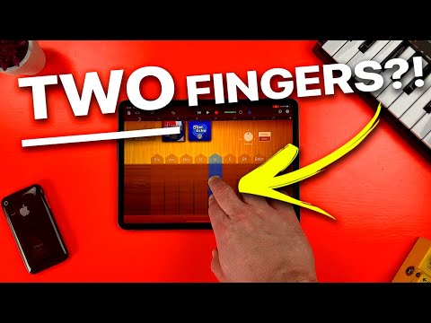 Видео: Почему Apple скрыла эти функции GarageBand? // Учебное пособие по GarageBand для iPad