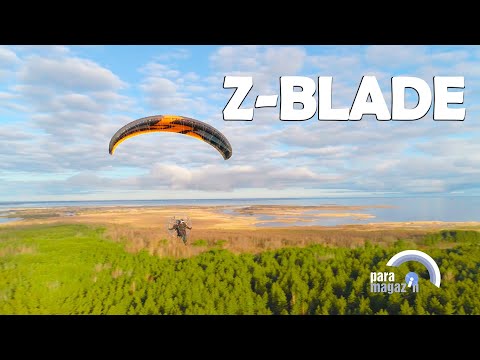 Видео: Моторный параплан Z-Blade. Полёт на парамоторе с птицами.