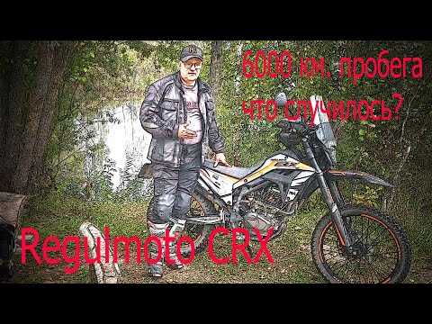 Видео: Regulmoto CRX  после 6000 км пробега.