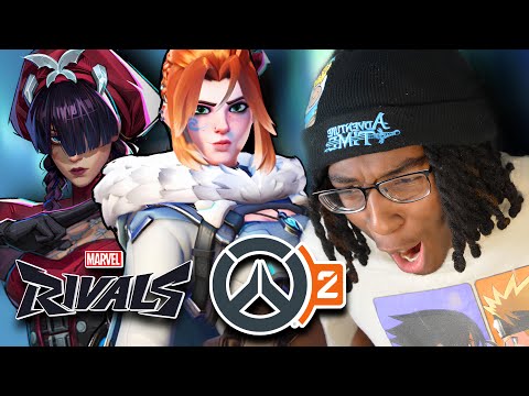 Видео: MARVEL RIVALS SEAT пробует ФРЕЮ в OVERWATCH 2