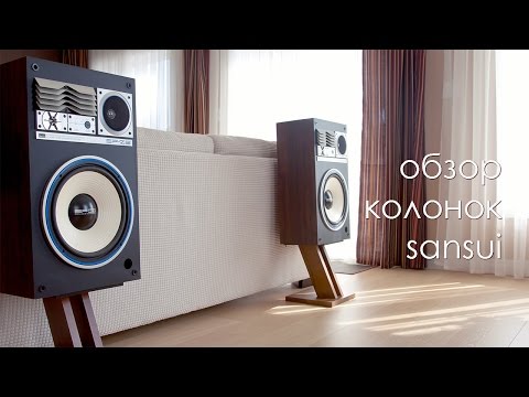 Видео: Обзор колонок Sansui