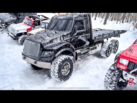 Видео: Traxxas TRX6 который не едет! RC crawler трофи в Измайлово 14.01.2024