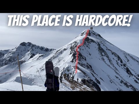 Видео: Самый экстремальный горнолыжный курорт Америки — гора Сильвертон