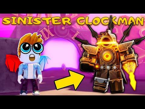 Видео: Я ПОЛУЧИЛ SINISTER CLOCKMAN В CLOCK EVENT В SKIBIDI TOWER DEFENSE