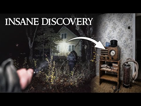 Видео: ЗАМОРОЖЕННЫЙ ВРЕМЯ НА 40 ЛЕТ | Изучение заброшенного шведского дома в момент обрушения!