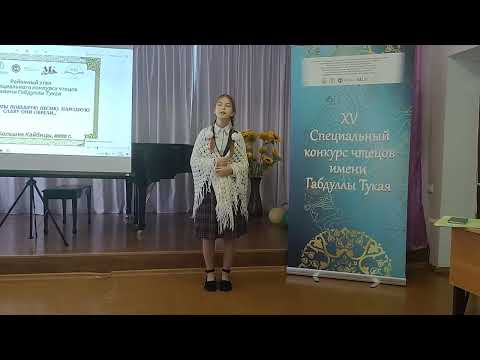 Видео: Кайбычта Габдулла Тукай исемендәге шигырь укучылар бәйгесенең район этабы узды
