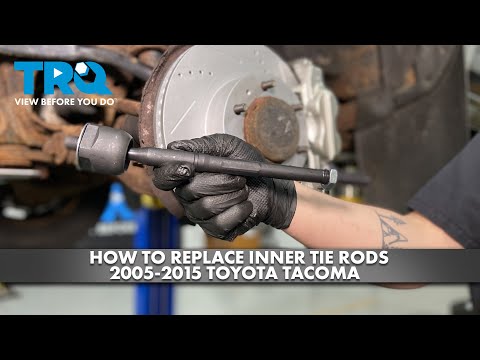 Видео: Как заменить внутренние рулевые тяги Toyota Tacoma 2005-2015
