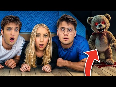 Видео: МОЙ ПЛЮШЕВЫЙ МИШКА ОЖИВАЕТ НОЧЬЮ! (СТРАШНО)