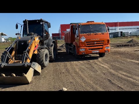 Видео: Просто жестко вывоз грунта на камазе.