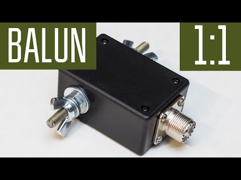 Видео: Изготовление симметрирующего трансформатора 1 : 1 (Balun) для КВ-антенн