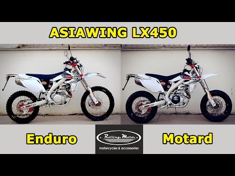 Видео: Asiawing LX450 enduro & motard. Щупаем топовых Китаёз, ищем общее и отличия.  Нужен или нет?