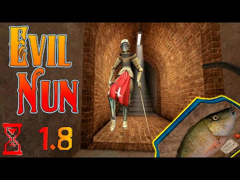 Видео: Эксперимент с Поющей рыбой в Монахине 1.8 // Evil Nun 1.8