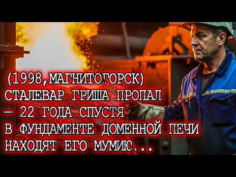Видео: СТАЛЕВАР ГРИГОРИЙ ПРОПАЛ — 22 года спустя находят его мумию в фундаменте доменной печи...