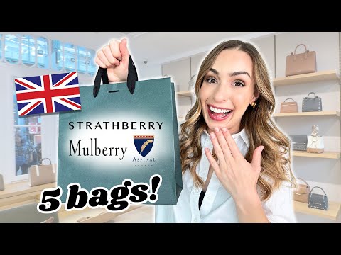 Видео: ЧТО Я КУПИЛА В ЛОНДОНЕ 🇬🇧 СУМКИ СРЕДНЕГО ЦЕНА, РОСКОШНАЯ КРАСОТА | STRATHBERRY, MULBERRY, ASPINAL...