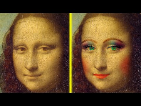 Видео: Как сделать макияж в Paint.net