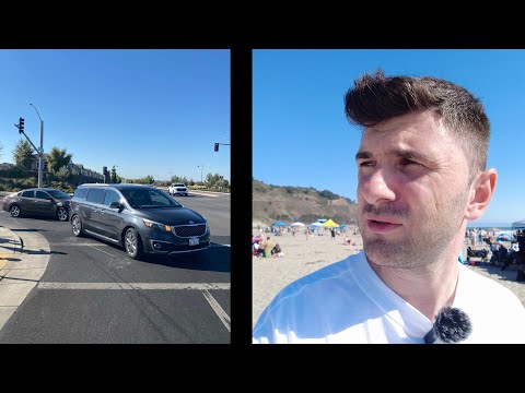 Видео: Позвонил в 911… (В нас въехала машина). Поехали на океан в США