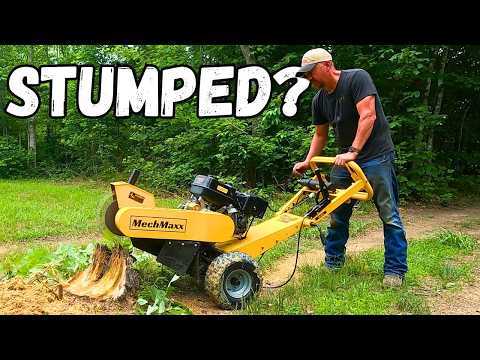 Видео: Лучший измельчитель пней! — Обзор MechMaxx SG380