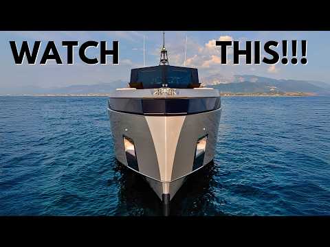 Видео: Яхта-хамелеон 🤯😳 2024 Wally wallywhy100 Fast Performance Yacht Tour