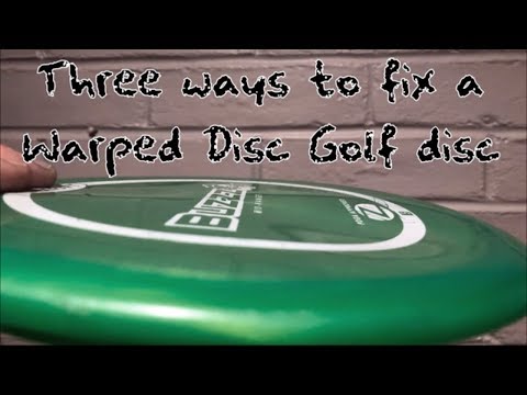 Видео: Как исправить деформированный диск для диск-гольфа (3 способа)