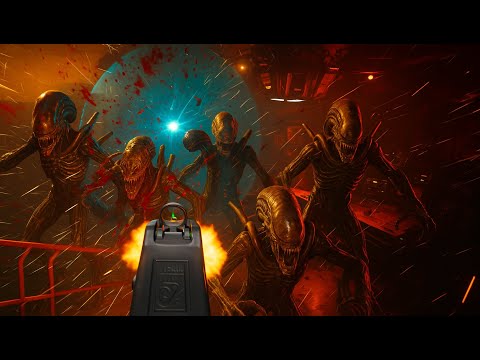 Видео: АДСКАЯ МЕСИЛОВКА! | Alien Rouge Incursion VR | Прохождение 12 | Сложность: БЕЗ-УМИЕ...