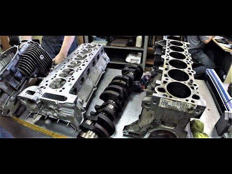 Видео: Мотор BMW M52 ( Никасил ) Часть 2