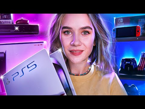 Видео: 🎮Игровой Магазин👾Покажу Тебе PlayStation 5🔥Мурашки АСМР ASMR Game Store