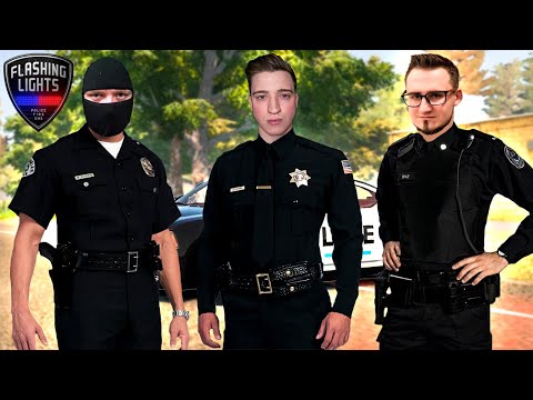 Видео: БАНДА ЮТУБ В ПОЛИЦИИ! НИКАКИХ НАРУЧНИКОВ, ТОЛЬКО САМОСУД! Flashing Lights.
