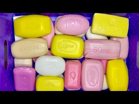 Видео: ASMR🧼Cutting dry soap 🔪💛🩷🤍Резка сухого мыла 🫶🏻🎶🍭