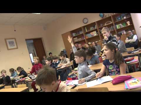 Видео: Открытый урок математики в школе №91 (Москва): визит гостей из МГППУ и Оксфордского университета