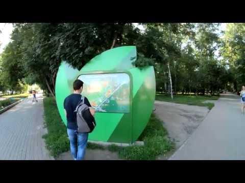 Видео: Новосибирск 4К - Прогулка по парку "Берёзовая роща"