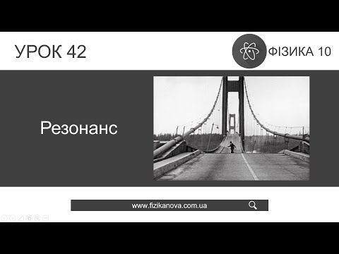 Видео: Фізика 10 клас. Резонанс (Урок 42)