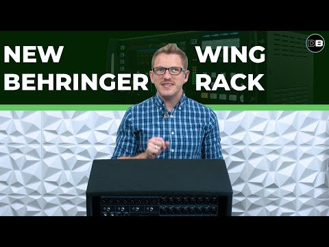 Видео: НОВЫЙ Behringer WING Rack — Behringer WING для монтажа в стойку