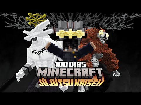 Видео: Овладеть 10 ТЕНЯМИ, как МЕГУМИ, за 100 ДНЕЙ в MINECRAFT JUJUTSU KAISEN HARDCORE не легко