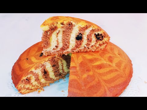 Видео: НОВИНКА! Пирог ЗЕБРА на СЫВОРОТКЕ с Изюмом!